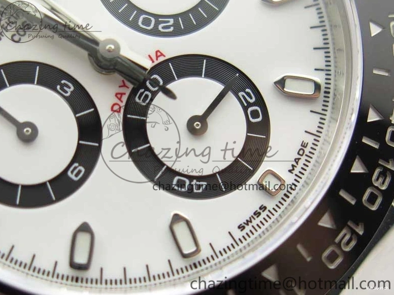 Daytona 1:1 Best and V4 SA4130 Case White 116500 Noob 904L Dial Bracelet Edition SS 0318